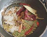 A picture of step 2 of Paneer Kolhapuri masala.