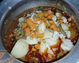 A picture of step 10 of Cheese Pav Bhaji.