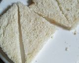 A picture of step 1 of Sweet malai sandwich.