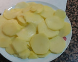 Foto del paso 1 de la receta: Patatas al ajo cabañil