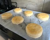 A picture of step 9 of Devonshire Scones.