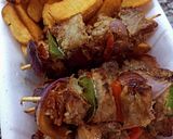 Foto del paso 4 de la receta: Brochetas glaseadas de bondiola o pollo