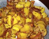 आलू भुजिया (aloo bhujiya recipe in Hindi) रेसिपी चरण 4 फोटो
