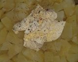 Lecsós szelet krumplipürével recept fázis 5 fotója