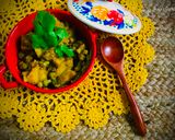 আলু-মটর কি সলোনি (alu matar ki saloni recipe in Bengali) রেসিপি ধাপ - 8 ছবি