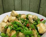 Foto langkah ke 8 dari resep Buncis tumis tahu.
