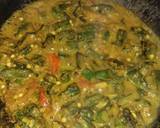 Sarso wali bhindi recipe step 3 photo