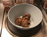 Foto langkah ke 1 dari resep Simple Chocolate Lava Mug Cake (Lava Cake Coklat Simple) - hanya 3 bahan dengan takaran sendok.