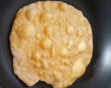 A picture of step 7 of Flat bread / roti with sourdough starter and carrot.