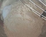 A picture of step 1 of EGGLESS chocolate chip cookies.