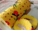 Foto langkah ke 9 dari resep 60. Judul : Jelita Swiss Roll Cake.