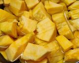 A picture of step 1 of Pumpkin Sweet Pakora (बोंड).