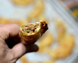 Foto del paso 1 de la receta: Cómo hacer unas deliciosas empanadillas caseras de carne picada y de queso al horno