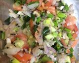 A picture of step 3 of Sura puttu / shark fish puttu.