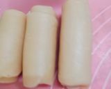 Hình bước làm 2 của món Bánh gối xoắn ốc