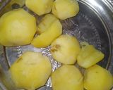 A picture of step 1 of Maggi potato nuggets.