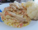 Sárgarépás tejszínes csirkemell recept fázis 6 fotója