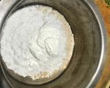 A picture of step 1 of Wheat bran and oats uttapam.