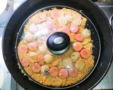 Hình bước làm 4 của món Pizza làm từ mỳ tôm