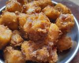 A picture of step 7 of Rajasthani dish gatte ki sabzi.