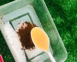 A picture of step 1 of Dalgona Coffee.