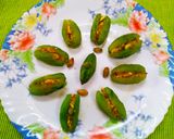 A picture of step 4 of Parwal Mithai.