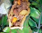 A picture of step 6 of Special filled meatpie.