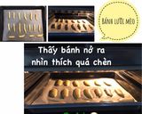 Hình bước làm 1 của món Bánh lưỡi mèo cho bé ăn dặm