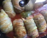 A picture of step 14 of Easy Comfy Stewed Napa Cabbage Rolls (Stuffed Cabbage) with Oats.