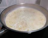 Dried Scallop Pasta With Baked Salmon Steak And Baked Sweet Potato In Coconut Oil recipe step 3 photo