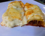 Foto del paso 5 de la receta: Canelones de carne con salsa bechamel express