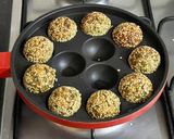 A picture of step 4 of Moong Sprouts Falafel Bowl(healthy & protein pack).