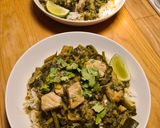 A picture of step 6 of Maldivian tuna curry 🐟 🥥.