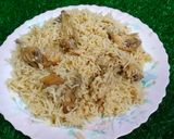 A picture of step 8 of Chicken pulao.