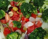 Foto del paso 4 de la receta: Ensalada tibia, brócoli, caballa, alubias