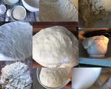 Hình bước làm 1 của món Bánh mỳ cuộn xúc xích