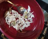 Foto langkah ke 5 dari resep Bubur ayam dari sisa nasi.