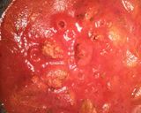 Une image de l'étape 6 de Polpette al Sugo, boulettes sauce tomate.