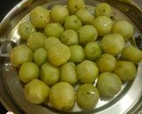A picture of step 1 of Amla Til ladoo (Indian gooseberry sesame seeds ladoo).
