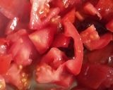 A picture of step 1 of Tamatar ki chutney.