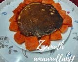 A picture of step 2 of Papaya Pancakes or Papcakes.