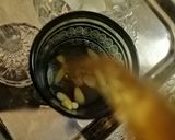Une image de l'étape 4 de Thé vert menthe fraiche pignon de pin.