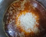A picture of step 6 of Choliya chawal.