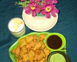 A picture of step 3 of Mix fritters (Kumbhaniya Bhajiya).