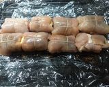 Foto del paso 3 de la receta: Ataditos de pollo relleno con puré mixto