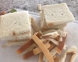 Foto del paso 1 de la receta: Molde de pan con jamón y pollo