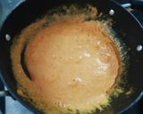 A picture of step 6 of Paneer pasanda.
