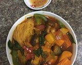 Hình bước làm 5 của món Hủ tíu bò kho chay