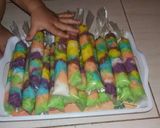 Foto langkah ke 4 dari resep Es Mambo Jelly Pelangi Rumahan Yummy.