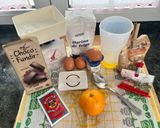 Foto del paso 1 de la receta: Bizcocho de naranja con chocolate